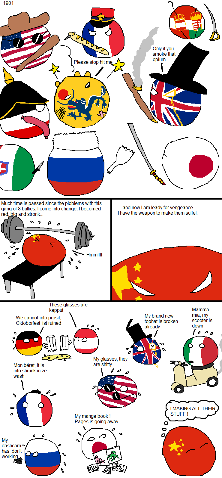 Country Balls Chinese Revenge