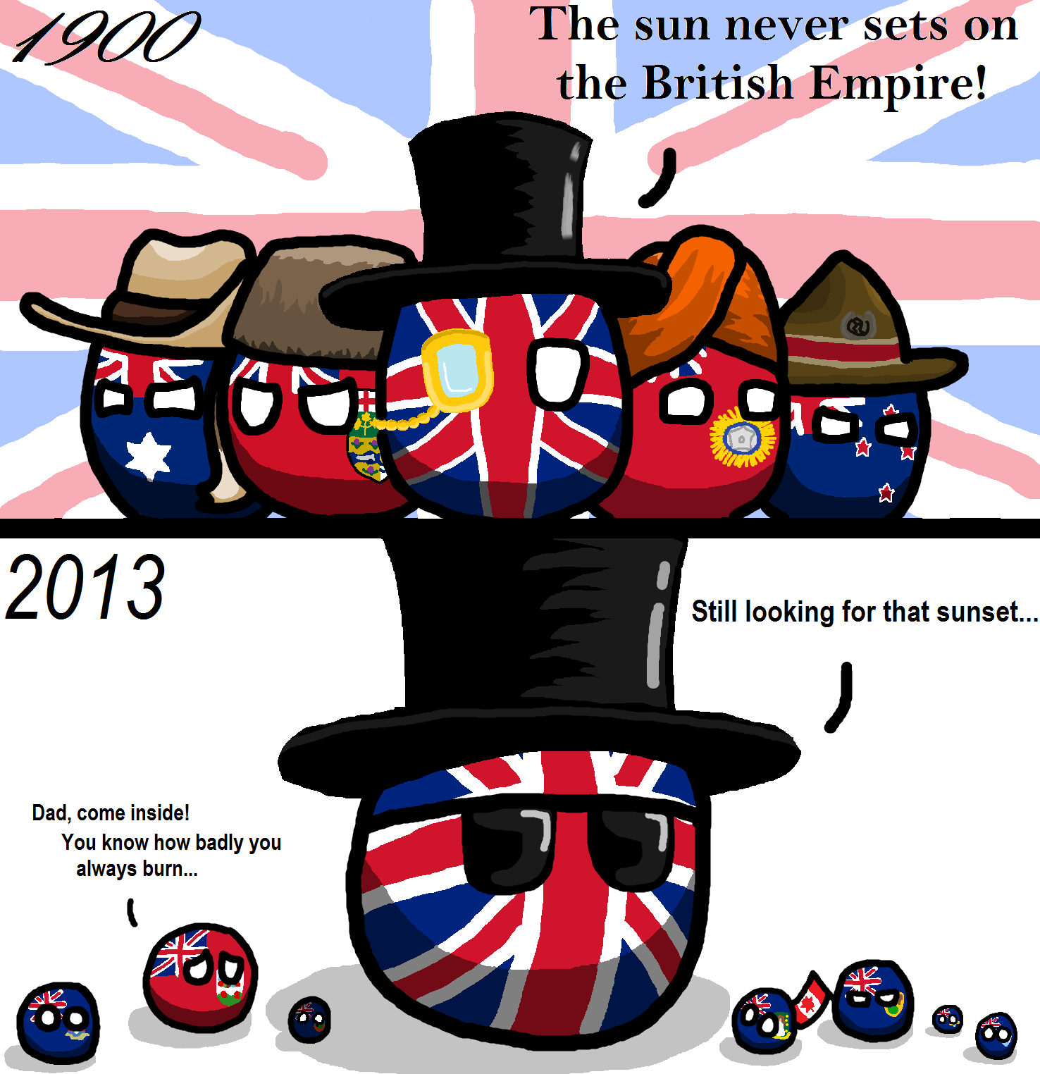 The Eternal Sunshine of the British Empire