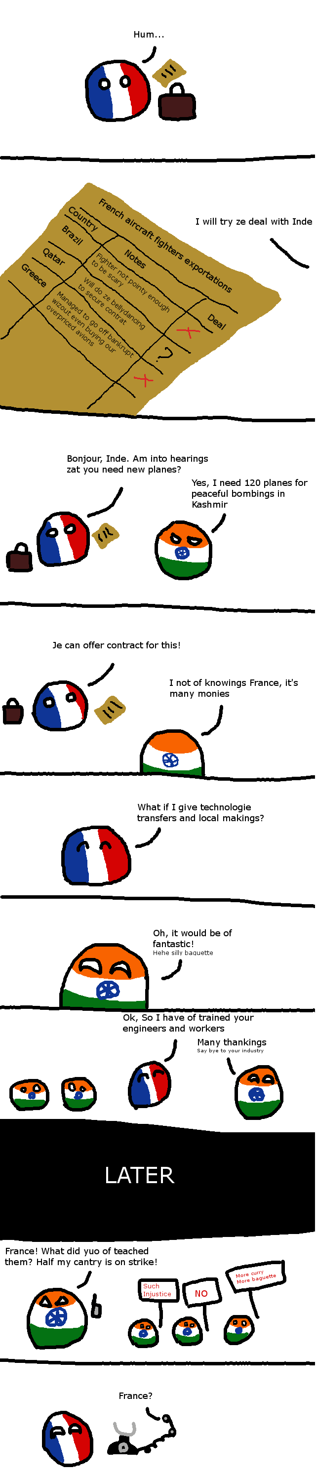 French technology backfires