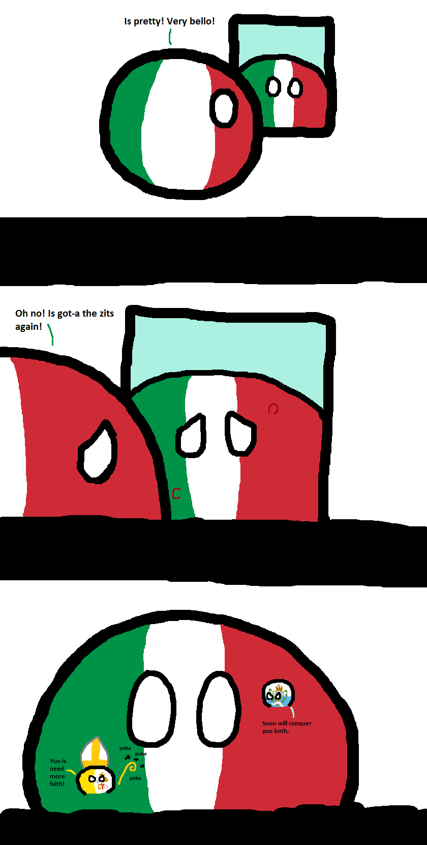 Italy's zits